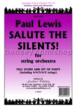 Salute the Silents! for string orchestra (score & parts)