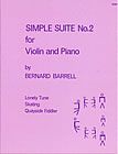 Simple Suite No.2 for Violin and Piano