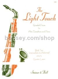 The Light Touch Book 2 for Alto Saxophone & Piano