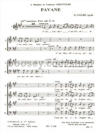 Pavane Op.50 (Chorus Part)
