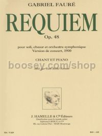 Requiem pour soli, ch ur et orchestre symphonique op. 48 (version de 1900, chant-piano)