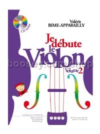 Je Debute Le Violon Vol. 2 (Book)