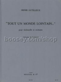 Tout Un Monde Lontain (cello/piano)