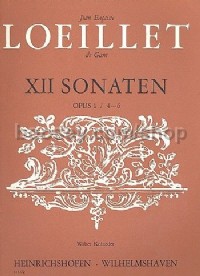 XII Sonaten op. 1 Vol. 2 (Score & Parts)