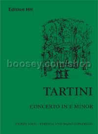 Concerto E Minor D.55 (Full Score)