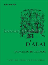 Concerto C Minor (Score)