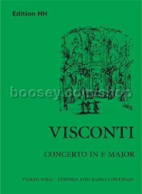 Concerto F major (Study Score)