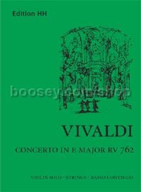 Concerto E major RV 762 (Piano Reduction)