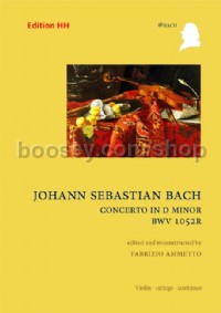 Concerto in D minor BWV 1052R (Set of Parts)
