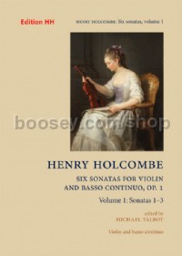 Six Sonatas 1 op. 1 Vol. 1