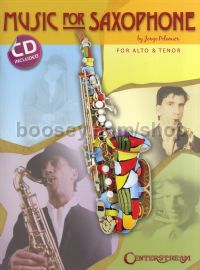 Music For Saxophone For Alto & Tenor (Book & CD)