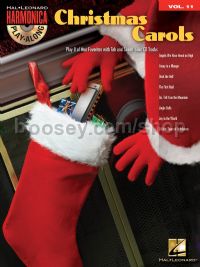Harmonica Play Along 11 Christmas Carols (Book & CD)