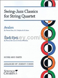 Swing-Jazz Classics for String Quartet (Score & Parts)
