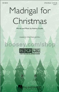 Madrigal for Christmas (3-Part Choir)