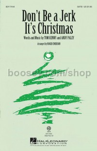 Don't Be a Jerk (It's Christmas) (SATB)