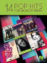 14 Pop Hits for Big-Note Piano
