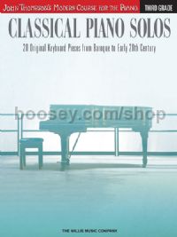 Classical Piano Solos, Third Grade (Modern Course)