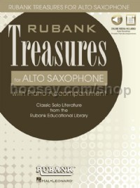 Rubank Treasures for Alto Saxophone (online printable piano accomp)