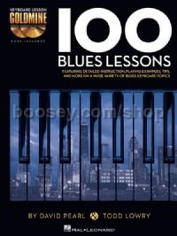 Keyboard Lesson Goldmine: 100 Blues Lessons (Book/2 CDs)	