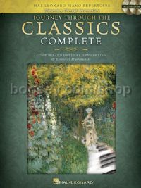 Journey Through the Classics Complete for piano (Book/2-CD Pack)