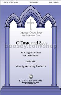 O Taste and See for SATB (score)