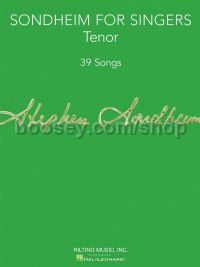 Sondheim For Singers Tenor