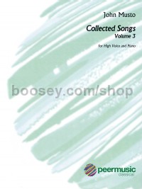Collected Songs - Volume 3, High Voice (High voice and Piano)