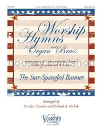 The Star-Spangled Banner for organ & brass