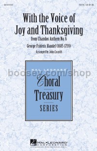 With the Voice of Joy and Thanksgiving (SATB)