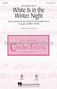 White Is in the Winter Night (2-Part Choir)