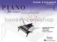 Piano Adventures: Technik- & Vortragsheft 1