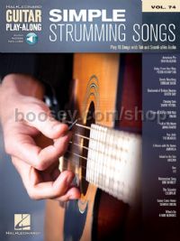 Guitar Play-Along Vol.74 - Simple Strumming Songs (Book & Online Audio)
