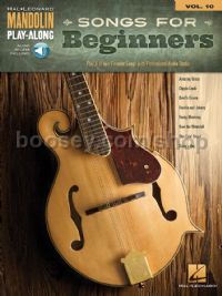 Mandolin Play-Along Vol.10 - Songs For Beginners (Book & Online Audio)