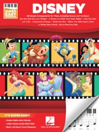 Disney Super Easy Songbook for Piano