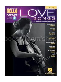 Cello Play-Along Vol.7 - Love Songs (Book & Online Audio)
