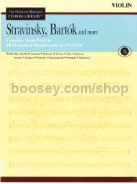 Stravinsky, Bartók and More Vol. 8 - Violin (CD-Rom Only)