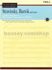 Stravinsky, Bartók and More Vol. 8 - Viola (CD-Rom Only)
