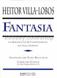 Fantasia for Saxophone - saxophone & piano reduction