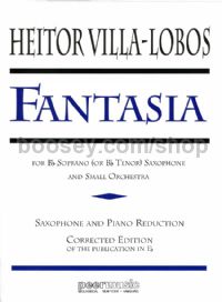 Fantasia for Saxophone - saxophone & piano reduction