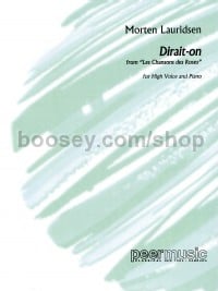 Dirait-On - high voice & piano