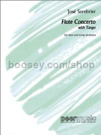 Flute Concerto with Tango for flute & string orchestra (study score)