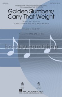 Golden Slumbers/Carry That Weight (SATB)