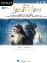 Beauty & The Beast Instrumental Playalong - Flute (Book & Online Audio)