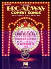 Best Broadway Comedy Songs (Piano & Vocal)