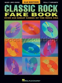 Classic Rock Fake Book (2nd Edition)
