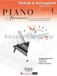 Piano Adventures: Technik- & Vortragsheft 4