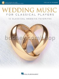 Wedding Music For Classical Players Cello (Book & Online Audio)