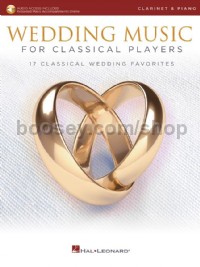 Wedding Music For Classical Players Clarinet (Book & Online Audio)