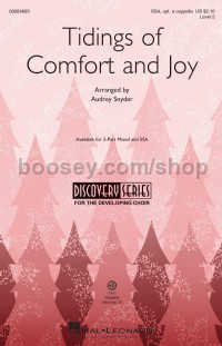 Tidings of Comfort and Joy (SSA)