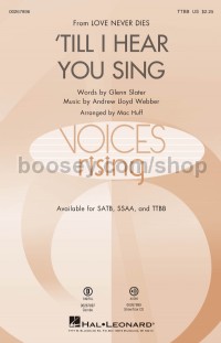 Til I Hear You Sing (Lower TTBB Voices)